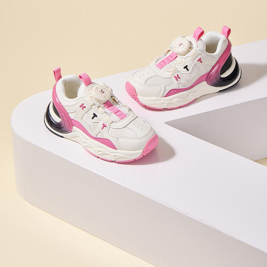 卡特兔童鞋儿童运动鞋男童2024秋季新款女童跑步鞋幼儿园小白鞋 商品图6