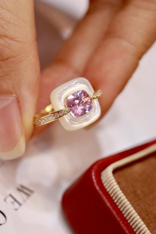 1.12ct 蓝宝石戒指 商品图1