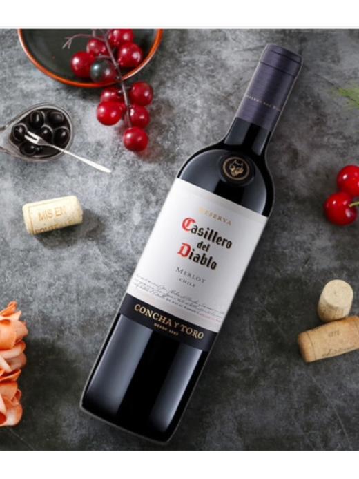 智利干露红魔鬼梅洛干红葡萄酒750ml（6瓶） 商品图3