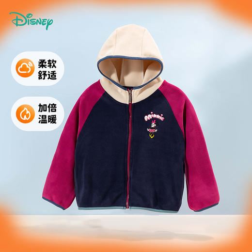 迪士尼女童加绒外套HSND24018 商品图2