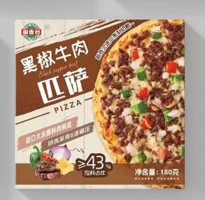 CR潮香村黑椒牛肉披萨180g 商品图0