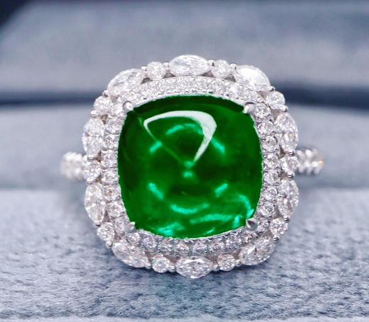 3.81ct 祖母绿戒指 商品图1