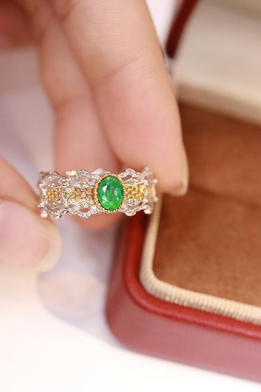 0.49ct 祖母绿戒指 商品图1