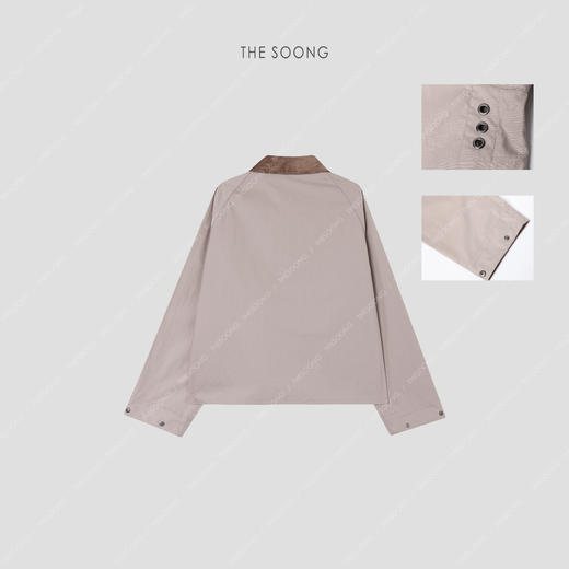 THESOONG |“无腊四季”100%甄选高支纯棉高密防水夹克外套HWWT3905 商品图1