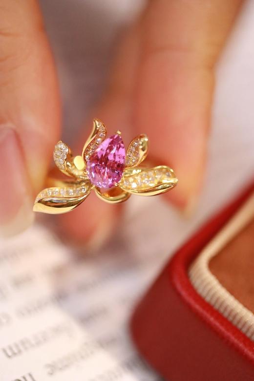 1.15ct 蓝宝石戒指 商品图1