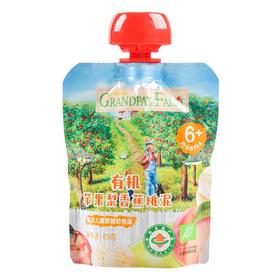爷爷农场有机苹果梨蕉桃泥85g