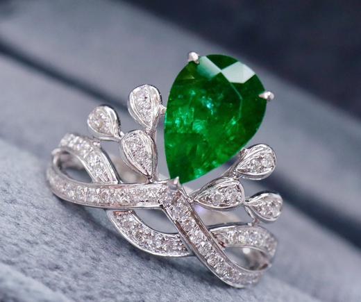 1.89ct 祖母绿戒指 商品图2