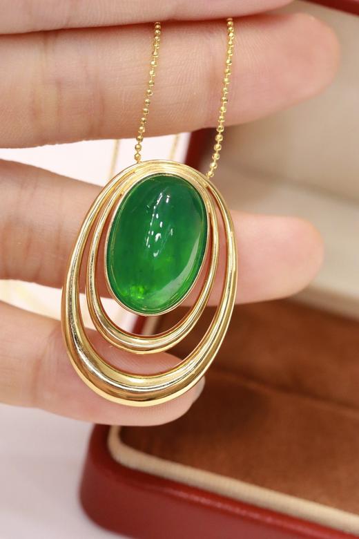 14.56ct 祖母绿吊坠 商品图6
