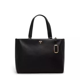 TUMI 托特包女  0196672DLGL-F 黑色/淡金色.【刻字后发出的商品，不支持退换货服务】