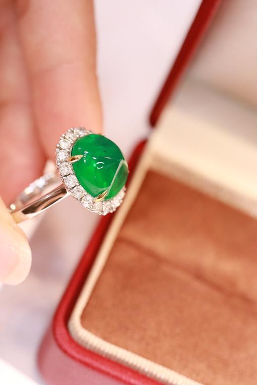 5.82ct 祖母绿戒指 商品图5
