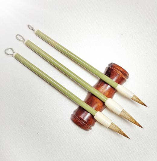 竹隐 （狼毫、兼毫）全能款毛笔，事宜：楷/草/行/隶/篆书/国画 商品图6