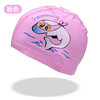 【硅胶防水 舒适不勒】新品儿童泳帽防水不勒头 4-14岁 PU涂层护发 游泳帽 卡通时尚儿童-QQ 商品缩略图7