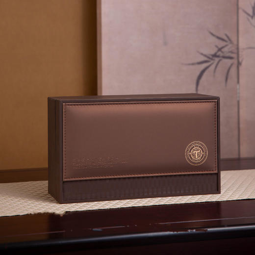 尊享皮盒【合金小单罐+杯•咖色】63元一套/一件16套/约装二两左右 商品图5