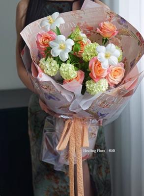 浪漫油画-予她系列-春日小花-熙梦花园 商品图3