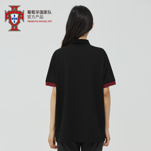 【官方正版】葡萄牙国家队|队徽刺绣简约POLO衫短袖足球迷运动C罗 商品图4