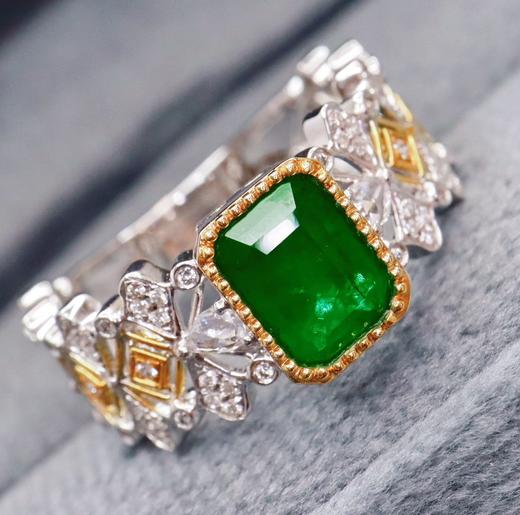 1.15ct 祖母绿戒指 商品图0