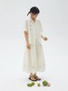 步履不停/4B41111C/文艺风米白色A型绣花半裙 商品缩略图1