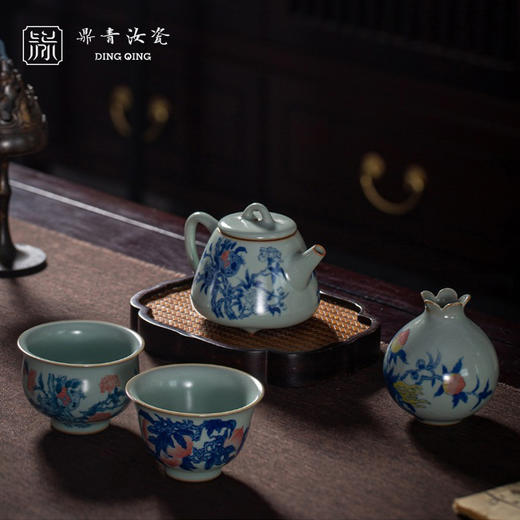 问鼎鼎青青花榴火成荫套组 商品图0