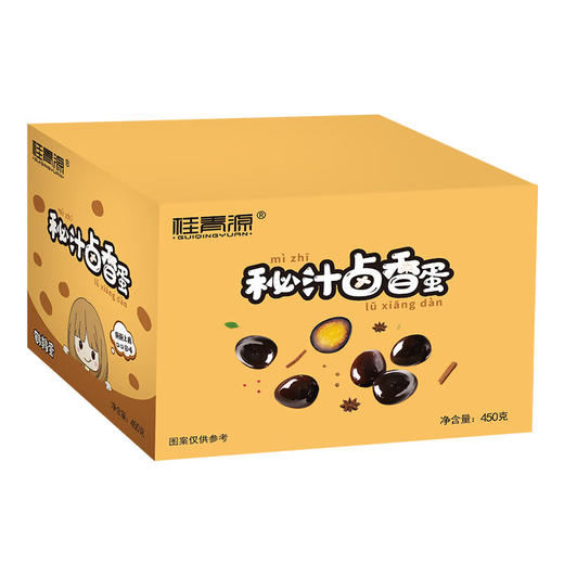 桂青源 卤香鹌鹑蛋休闲零食无壳乡巴佬卤蛋铁蛋450g内含60枚 100007410393 商品图2