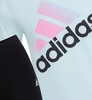 特价198元 Adidas阿迪达斯 儿童女孩棉质1件短袖+1条长裤套装 美国代购，无中文标签，介意慎拍! 商品缩略图3