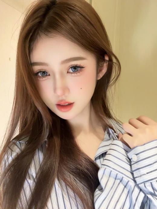 Jellydoll 月抛  幽灵娃娃/水晶娃娃 14.5mm 灰/蓝 拍下即为一副两片 商品图8