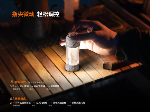 FENIX菲尼克斯CL22R多功能户外露营灯氛围灯野营灯营地帐篷灯 商品图8