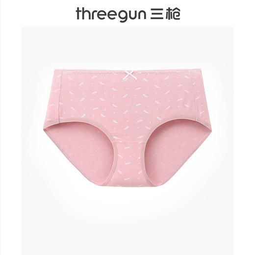 Threegun三枪 【舒木尔】印花女士三角内裤（1条装）-40810B011 商品图6