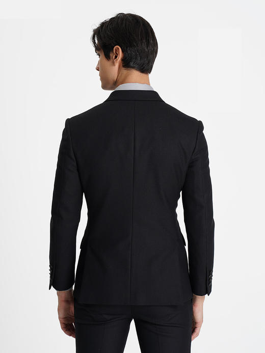 callisto黑色绵羊毛西服 商品图4