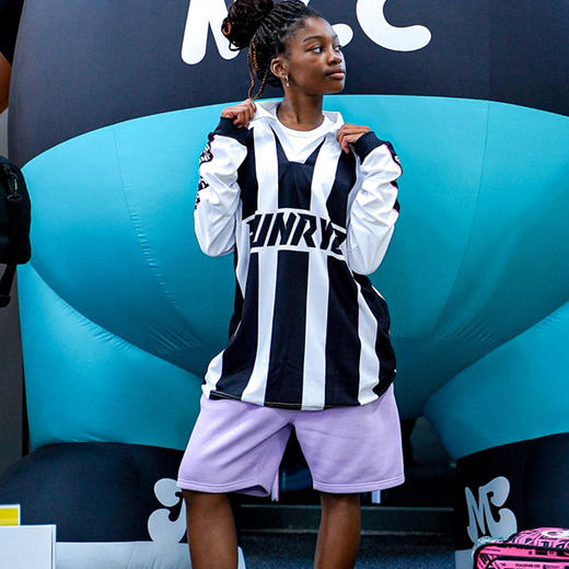 蜂锐复古球衣高级定制翻领长袖 商品图1