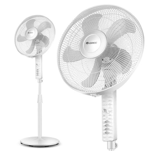 格力 FD-4027h5-WG（80110） 家用台立式机械定时大风力五叶扇节能风扇 商品图0