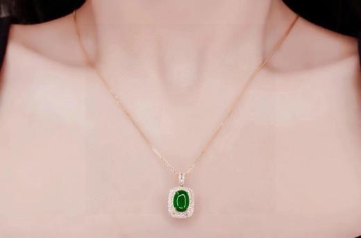 1.68ct 祖母绿吊坠 商品图4