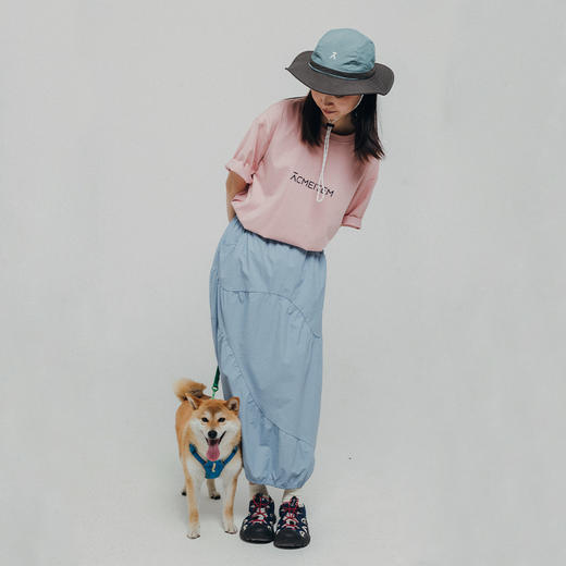 【品牌直发-踏青季】ACMEITEM爱棵米 户外防泼水花苞云朵半裙休闲半身中长裙子女士GAF2370357E 商品图2