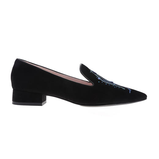 sheme踏地而歌系列精美AB版刺绣新中式女士单鞋优雅独特可定制 商品图6