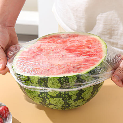 「19.9到手6大袋！单袋100只」加大一次性保鲜膜套 加厚保鲜罩厨房用品冰箱松紧口食品保鲜膜套 商品图2