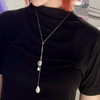 [捡漏价]lost in echo2024秋季新款膨胀枕头挂坠流苏长款珍珠项链毛衣链女 商品缩略图3