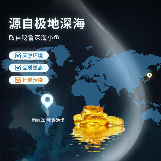 【保税直邮 杭州金义】【德国双心】深海鱼油软胶囊高端浓缩中老年成年人欧米伽3心血管120粒 商品图2
