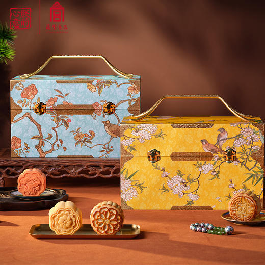 2025朕的心意 月明华屋系列  八角盒 延芳盒 六珑盒 宝殿盒 中秋月饼礼盒 故宫食品 来自故宫的礼物 商品图3