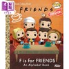 【中商原版】小金书 大眼仔系列 老友记ABC Little Golden Book Funko Pop F is for Friends An Alphabet Book 英文原版进口 商品缩略图0