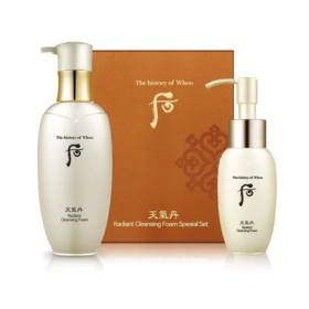 【预售 急单慎拍】后天气丹花献紧颜精华洁面套深层洁净温和细腻滋润