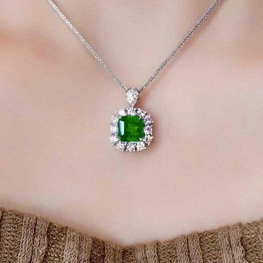 3.20ct 祖母绿吊坠 商品图4