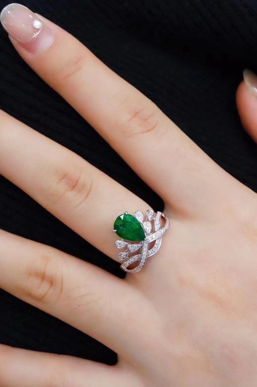 1.89ct 祖母绿戒指 商品图4
