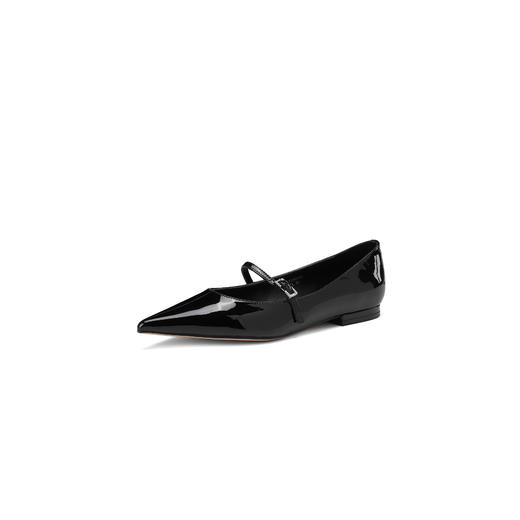 westory春秋新款时尚优雅单鞋气质百搭低平跟单鞋女S24CE75301 商品图2