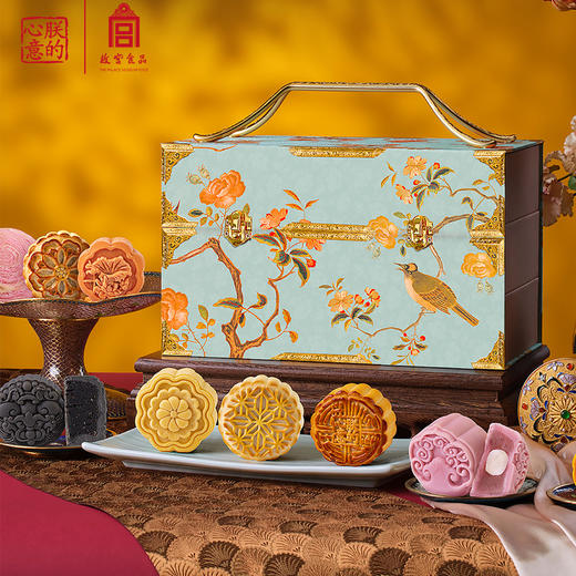 2025朕的心意 月明华屋系列  八角盒 延芳盒 六珑盒 宝殿盒 中秋月饼礼盒 故宫食品 来自故宫的礼物 商品图4