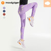 【24年秋新】moodytiger24秋新女童瑜伽跑步运动速干印花外穿紧身裤43211414 商品缩略图0