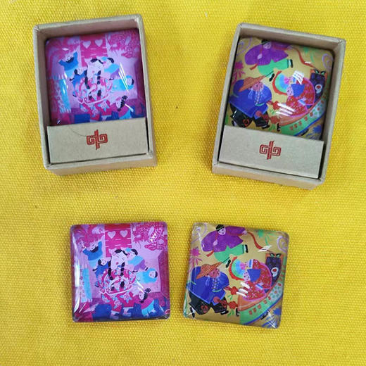 郑州地铁文创冰箱贴/河南农民画系列 商品图0