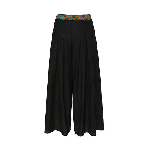 踏浪棉麻阔腿裤 | 舒适透气 | 现货加急发 商品图8