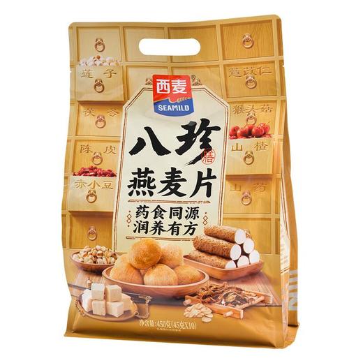 西麦八珍燕麦片450g/袋 商品图0