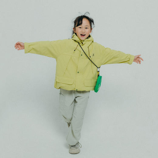 【福利特惠】ACMEITEM爱棵米 户外亲子工装长裤防泼水耐磨柔软休闲长裤子男女GAF3020863E/GAF3020921E 商品图3