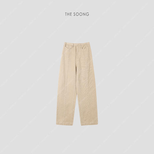 THESOONG |“高阶精裁”棉麻精纺穿不腻抗皱垂感休闲裤HWNZ3568 商品图3