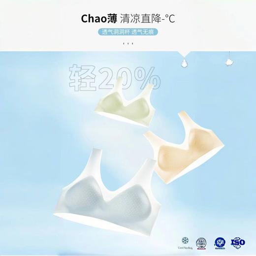 （换货专享）【芬腾夏日超薄无痕内衣/文胸】真裸感！薄如蝉翼的内衣，超薄洞洞杯➕凉感冰皮隐形！ 商品图2